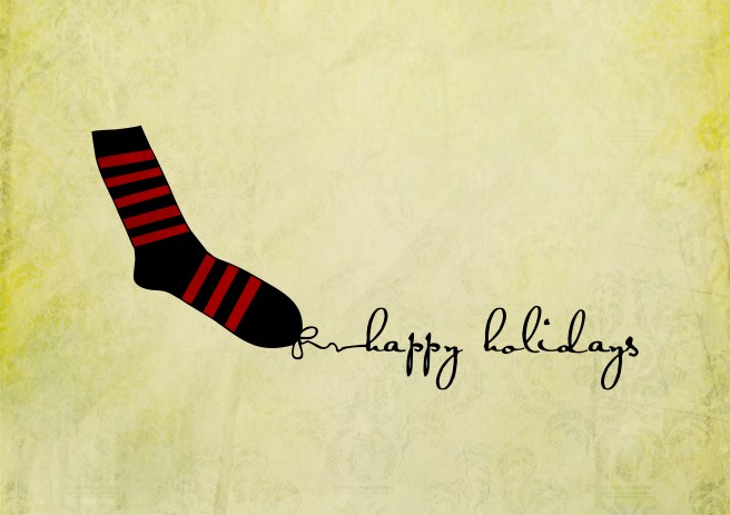 happyholidayssock