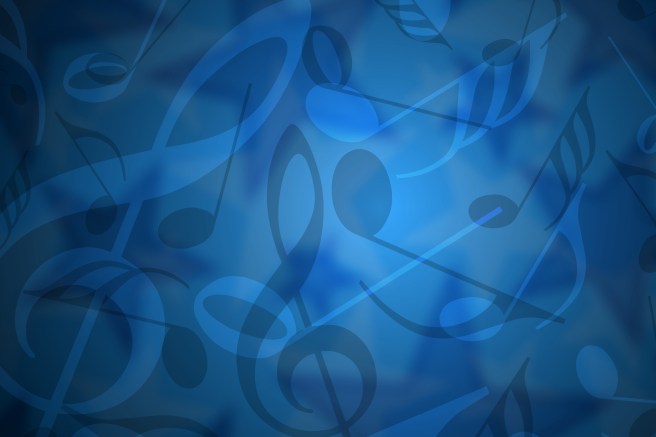 music-blue